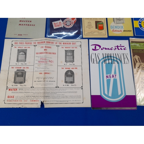 357 - Quantity of Mostly 1950s to 1970s Flyers and Brochures