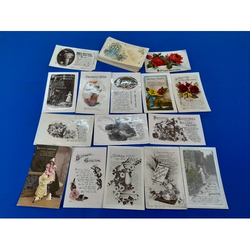 358 - Quantity of 1910s to 1920s Greetings and Remembrance Cards