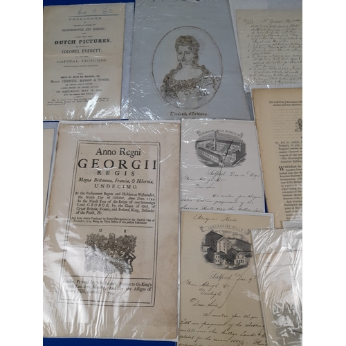 363 - Quantity of 19th Century Ephemera including Bills, Receipts and Correspondence