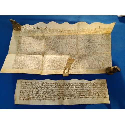 365 - Quantity of 17th and 18th Century Ephemera including Indentures and Accounts