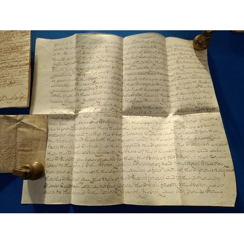 365 - Quantity of 17th and 18th Century Ephemera including Indentures and Accounts