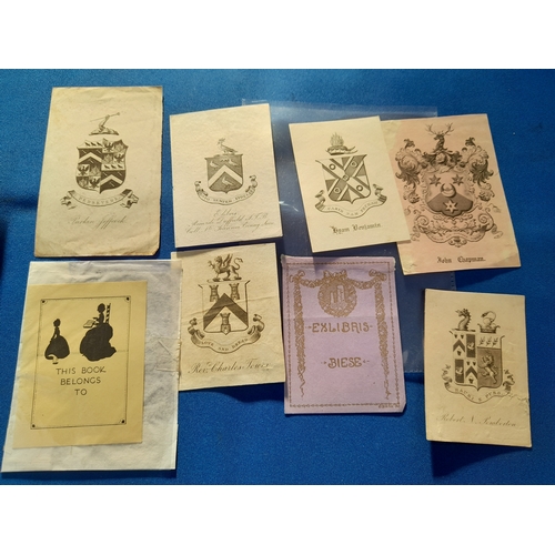 366 - Box of Vintage Bookmarks and Bookplates