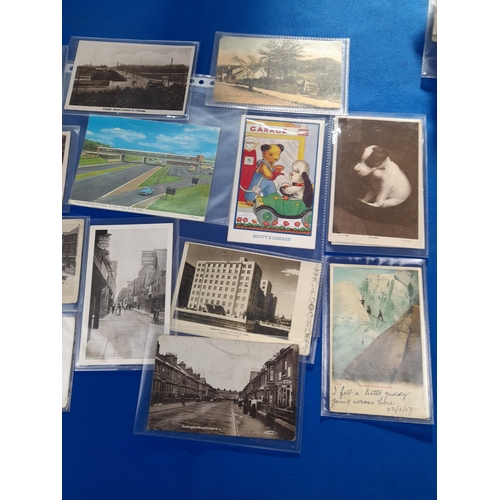 369 - Box of Assorted Antique and Vintage Postcards