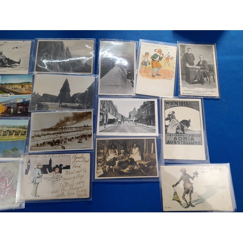 369 - Box of Assorted Antique and Vintage Postcards