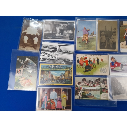 369 - Box of Assorted Antique and Vintage Postcards