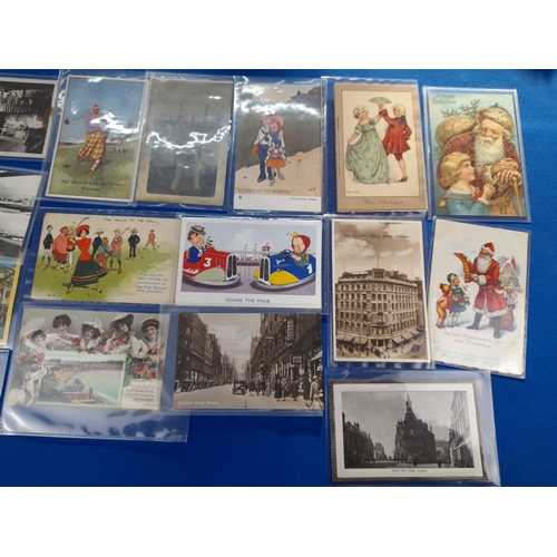 369 - Box of Assorted Antique and Vintage Postcards