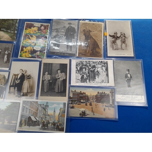 369 - Box of Assorted Antique and Vintage Postcards