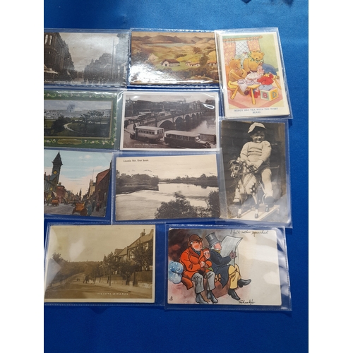 369 - Box of Assorted Antique and Vintage Postcards