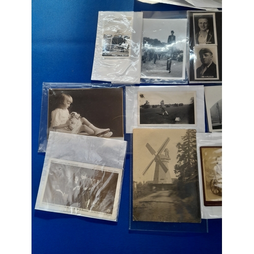 370 - Quantity of Antique and Vintage Photographs including Dogs and Aviation Subjects