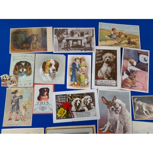 371 - Quantity of 20th Century Ephemera including Advertising, Stamps, Postcards and Valentines