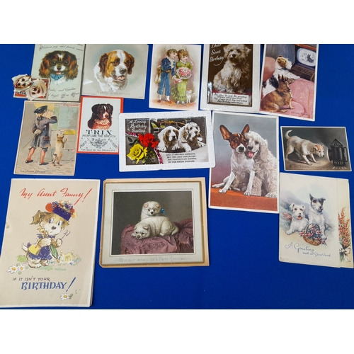 371 - Quantity of 20th Century Ephemera including Advertising, Stamps, Postcards and Valentines