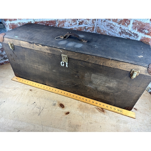 522 - Scratch Built Wooden Trombone Case