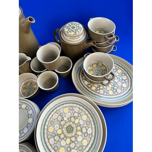 557 - Dinner, Tea & Coffee Service by Franciscan, Reflections Pattern Stoneware