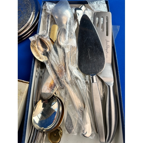 531 - Group of Silver Plated Flatware & Other items including Community Plate