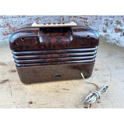 635 - Bush Bakelite Radio