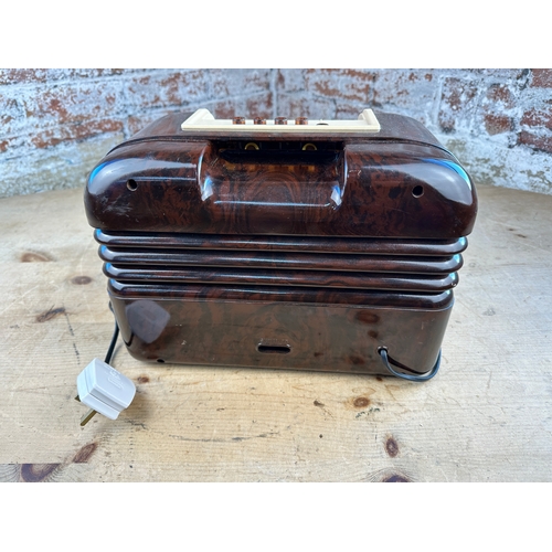 636 - Bush Bakelite Radio