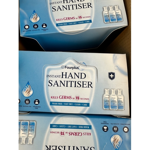 689 - Three Boxes of Instant Hand Sanitiser