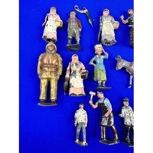 377 - Group of Metal Figures including Britains