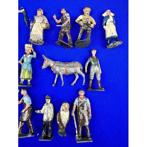 377 - Group of Metal Figures including Britains