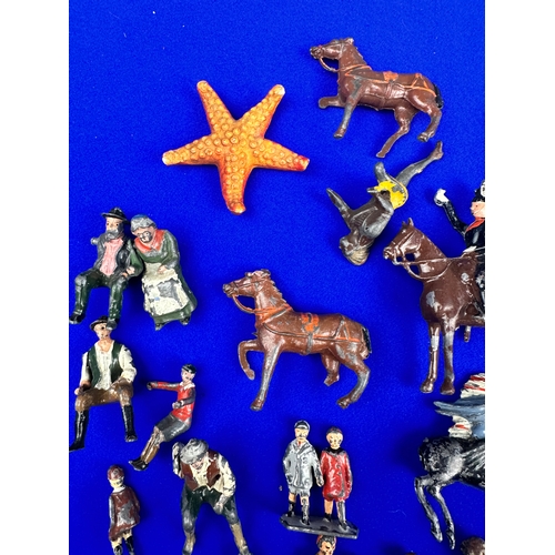 382 - Group of Metal Figures including Britains