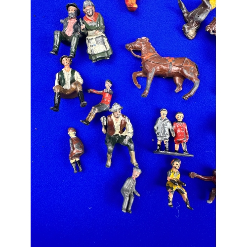 382 - Group of Metal Figures including Britains