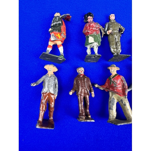 384 - Group of Metal Figures including Britains