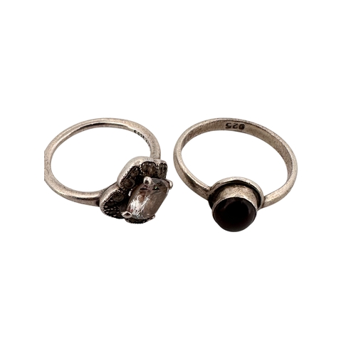 246 - Two Vintage Silver Rings