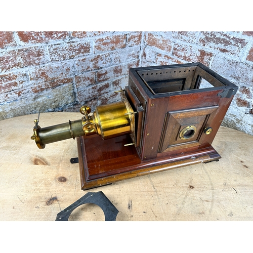 483 - Late Victorian Magic Lantern for restoration