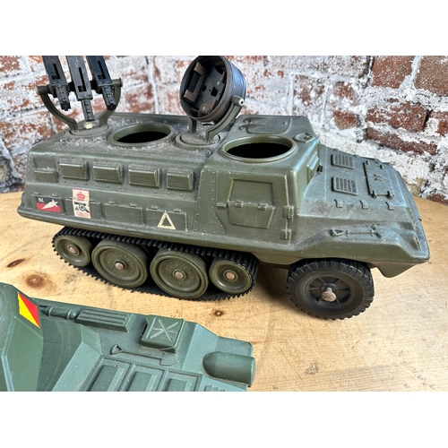 393 - Two Vintage Action Man Tanks