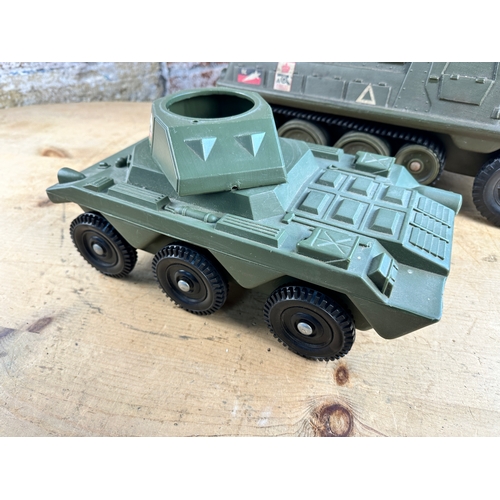 393 - Two Vintage Action Man Tanks