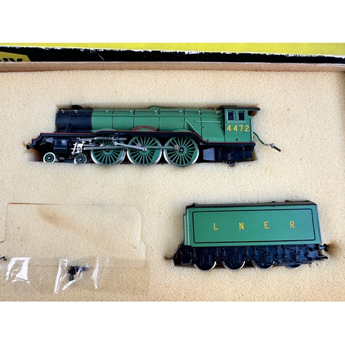 399 - Boxed Trix Flying Scotsman Model Train with paperwork