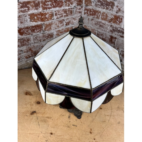 717 - Tiffany Style Table Lamp