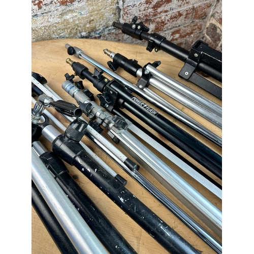 593 - Group of Vintage Tripods & Stands