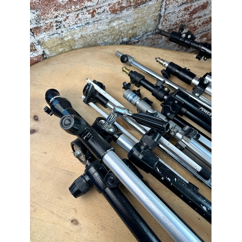 593 - Group of Vintage Tripods & Stands