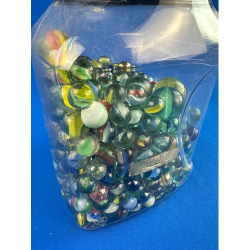 401 - Jar of Glass Marbles