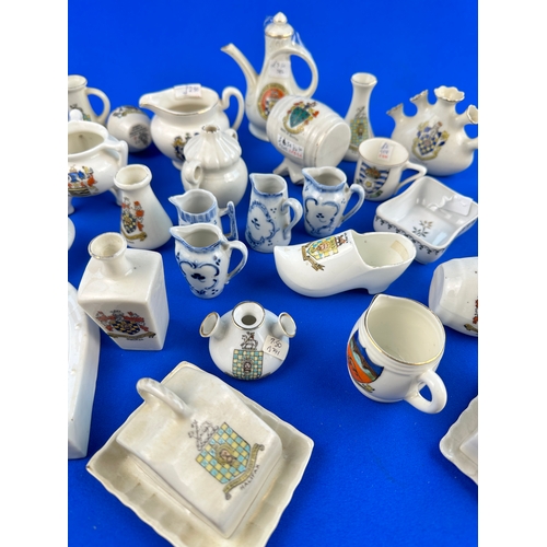 567 - Collection of Crested China