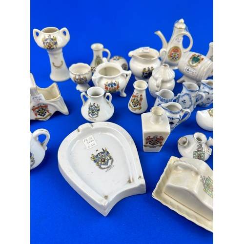 567 - Collection of Crested China