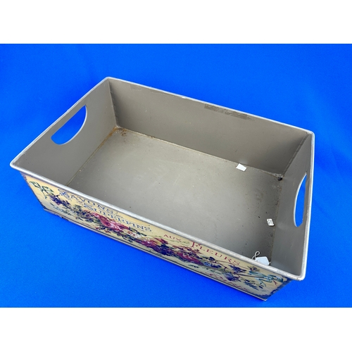 489 - Vintage Style Metal French Tray