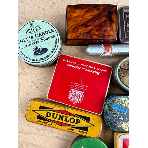 490 - Small Collectable Tins some with contents