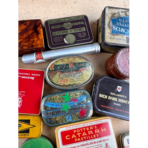 490 - Small Collectable Tins some with contents