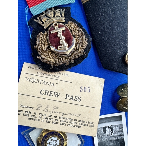 494 - Merchant Navy Ephemera & Collectables