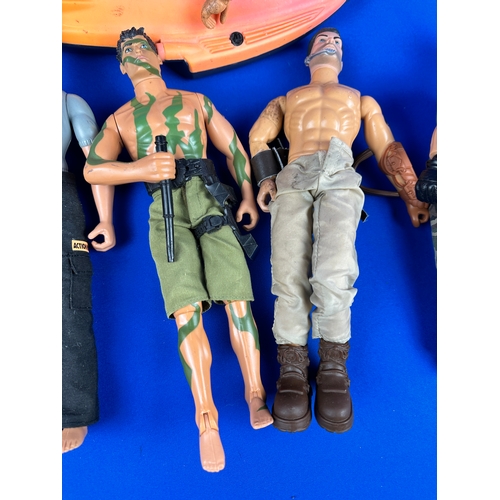 408 - Group of Action Man Figures