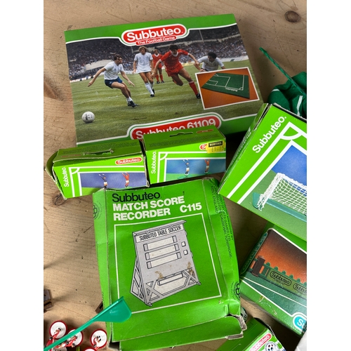 417 - Collection of As New and Used Subbuteo Accessories.