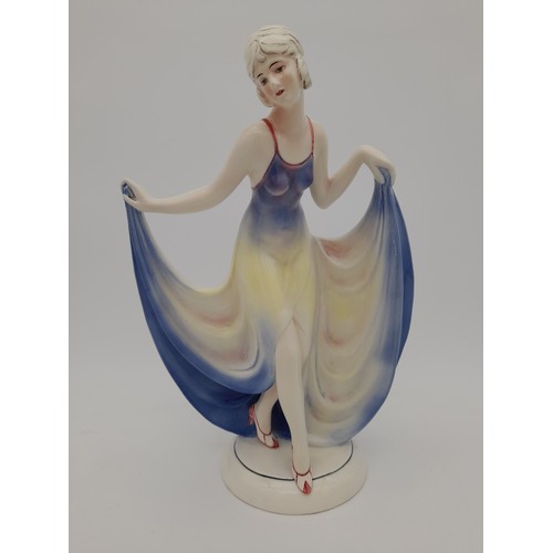 562 - Art Deco Dancer Figure by Katzhutte - 31.5cm tall