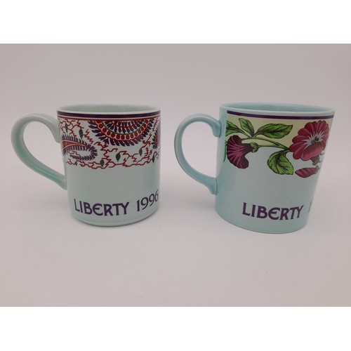 566 - Liberty of London Year Mugs for 1996 and 1998