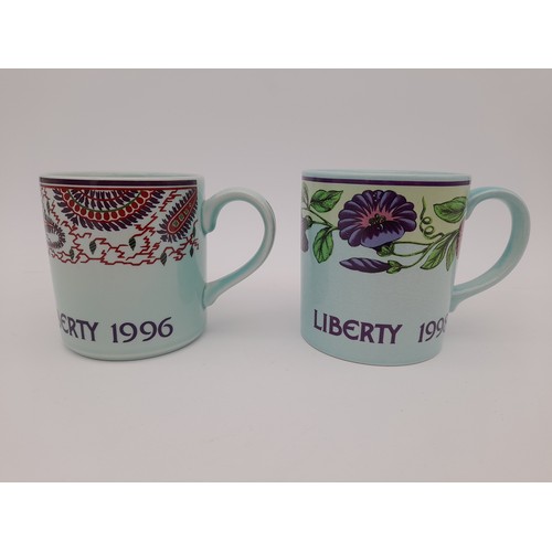 566 - Liberty of London Year Mugs for 1996 and 1998