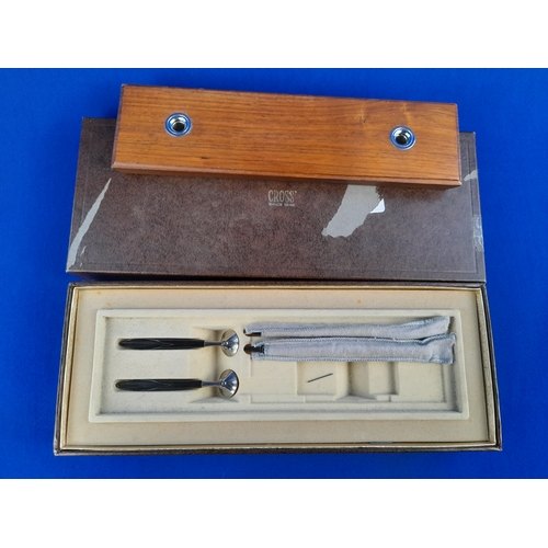 455 - Boxed Cross Desk Set with Pens