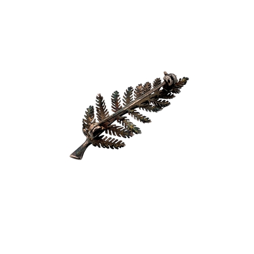 269 - Sterling Silver Fern Leaf Brooch