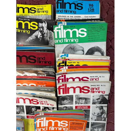 697 - Comprehensive Collection of Films and Filming Magazines Dating from the Late 1960's to Early 1980's.... 