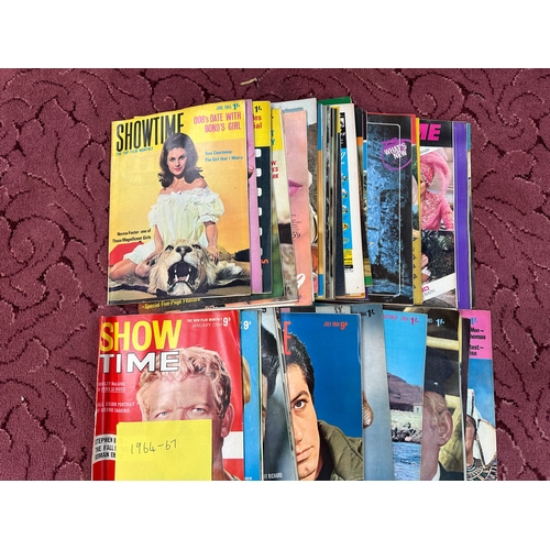 700 - Collection of Showtime and Show Guide Magazines from the 1960's